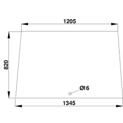 Pare-brise UNIVERSEL D520486