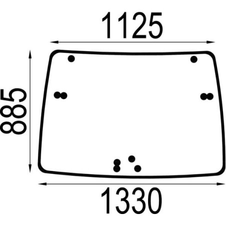 Pare-brise UNIVERSEL 4418946N