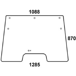 Pare-brise UNIVERSEL D7781T