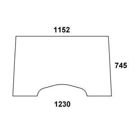 Pare-brise UNIVERSEL RT6005028923N