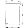Pare-brise UNIVERSEL L171332N