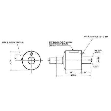 Pare-étincelles 64mm DONALDSON M065030