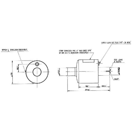 Pare-étincelles 76mm DONALDSON M070068