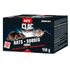 Pâte d'appât raticide polyvalente prête à l'emploi 150gr CLAC RDDIF21001