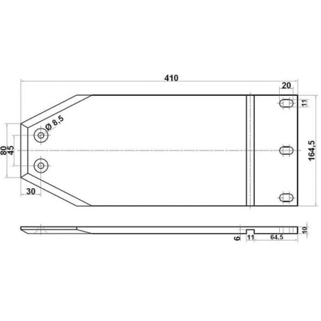 Patin UNIVERSEL RLO0733KR