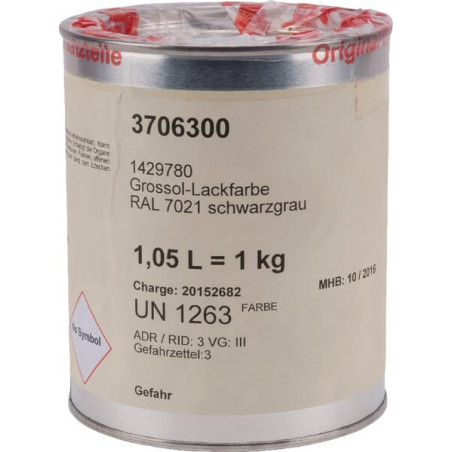 Peinture noire-grise 1L STOLL 1429780