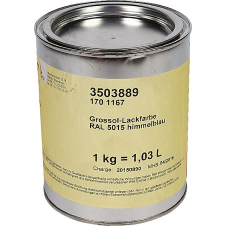 Peinture RAL 5015 1L LEMKEN 1701167