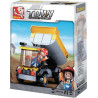 Camion à benne miniature SLUBAN M38B0377A