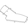 Pieds d'écartement EVERS 990364