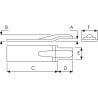 Barre de renfort 450mm UNIVERSEL 2448001