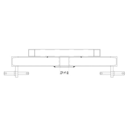 Pique-balles rabattable UNIVERSEL TL150950