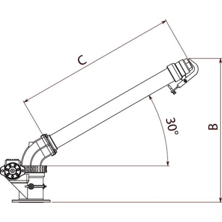 Pistolet pivotant BATTIONI PAGANI 6100300029