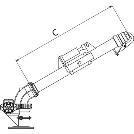 Pistolet pivotant BATTIONI PAGANI 6100300027