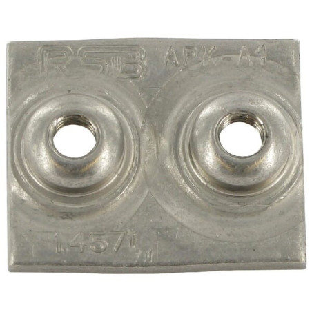 Plaque STAUFF RS9311RVS