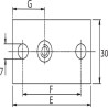 Plaque STAUFF RS9410