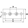 Plaque STAUFF RS9414