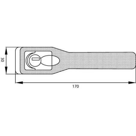 Poignée de porte FENDT E291500210019