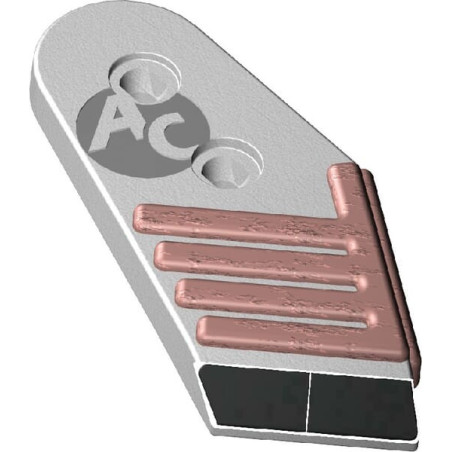 Pointe de soc AGRICARB PBH0029RD