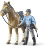 Figurine de policier à cheval BRUDER U62507