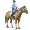Figurine de policier à cheval BRUDER U62507