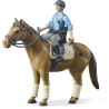 Figurine de policier à cheval BRUDER U62507