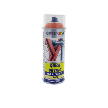 Peinture spéciale motoculture couleur orange AS-MOTOR - Aérosol 400ml