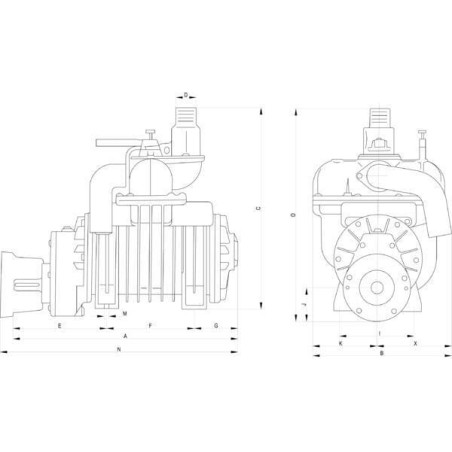 Pompe BATTIONI PAGANI MEC4000MDU