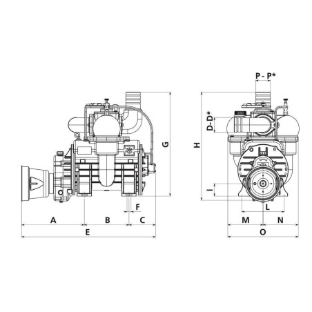 Pompe BATTIONI PAGANI MEC13500AB