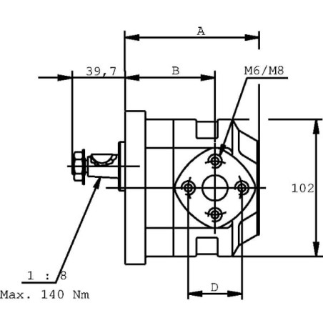 Pompe CASAPPA KP2020D082E2