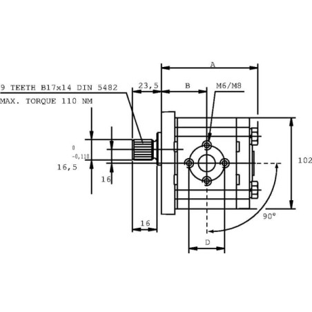 Pompe CASAPPA PLP2025D012E2