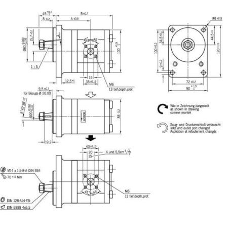 Pompe BOSCH REXROTH 0510645300