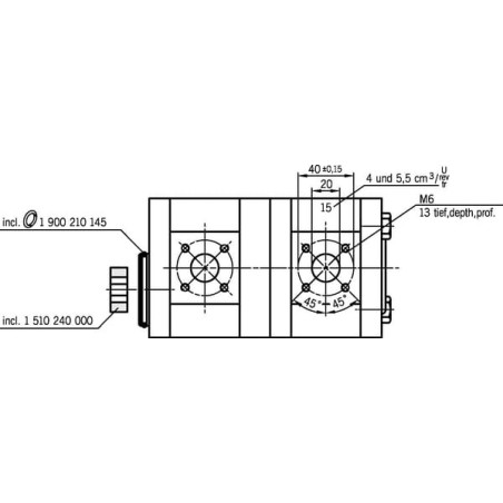 Pompe BOSCH REXROTH 0510665330