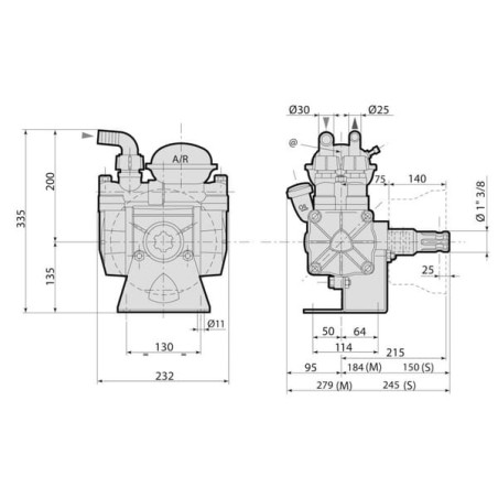 Pompe ANNOVI REVERBERI 16261AR