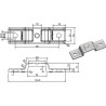 Porte-anneau zingué UNIVERSEL 778104KR