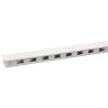 Poteau 1,4m blanc VIKA 57116141J