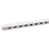Poteau 2,2m blanc VIKA 57116221J