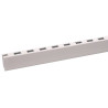 Poteau 2,2m blanc VIKA 57116221J