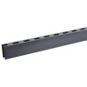 Poteau 2,4m gris ardoise VIKA 57116241K