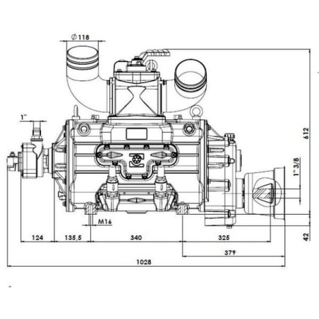 Poulie BATTIONI PAGANI KPSB670PRA100