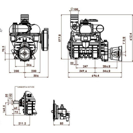 Poulie BATTIONI PAGANI MEC11000PAB