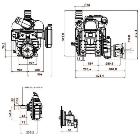 Poulie BATTIONI PAGANI MEC9000PAB