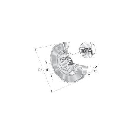 Poulie INA/FFAG RSRA13129L0L114