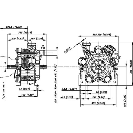 Pompe à piston BERTOLINI 496020973VD