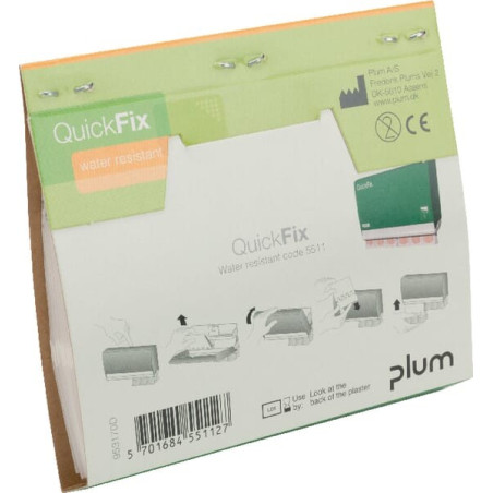 Recharge pour distributeur de pansements résistants à l'eau PLUM PLUM5511