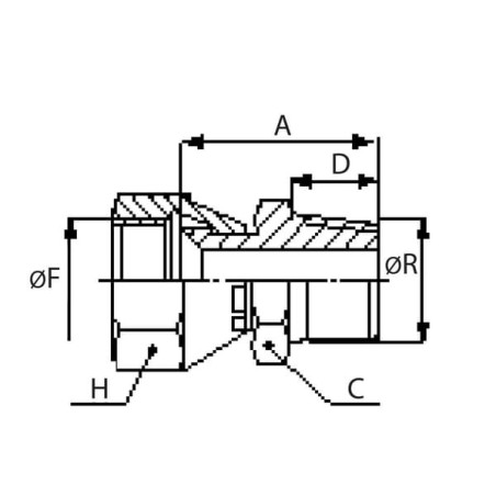Raccord VOSS FMUBTV0704