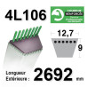 Courroie 4L1060 - 4L106