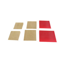Assortiment de 6 coins d'emmanchage pour manches en bois
