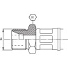 Raccord UNIVERSEL LNH64