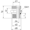 Raccord VOSS GES10L716UNF