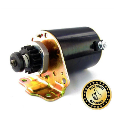 DEMARREUR BRIGGS et STRATTON - pignon 16 dents - 497595 - 394805 - modele court 11 à 13 cv